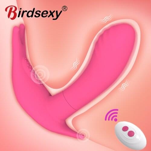 Remote Control Thrusting Dildo Vibrators Panties for Women Clitoris Stimulator Adult Sex Machine Female Masturbator Vagina Toy