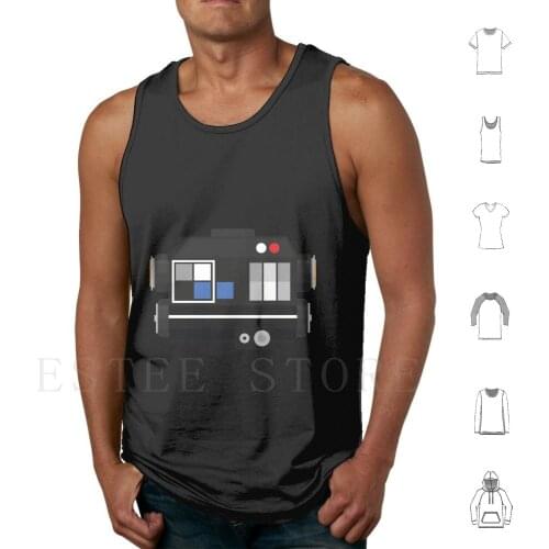 Tie Pilot Flightsuit Tank Tops Vest Sleeveless Flightsuit Tie Space Sci Fi Empire Imperial Pilot Dark Side