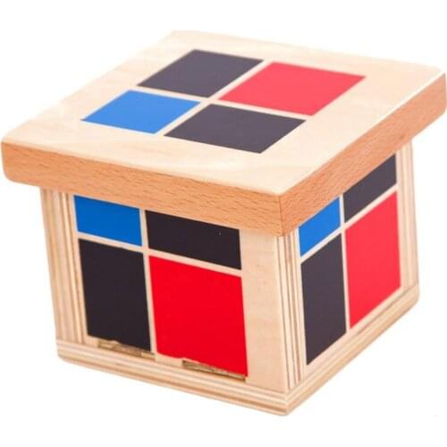 Montessori toys Algebraic Binomial Cube Early Childhood Educational Toys For Children Preschool Math Toys Brinquedos Juguete