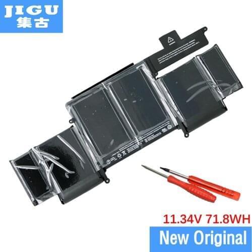JIGU Original New Laptop Battery FOR Apple Macbook Pro Retina13-INCH A1502 A1493 Screwdriver Battery (2013 2014 Year)
