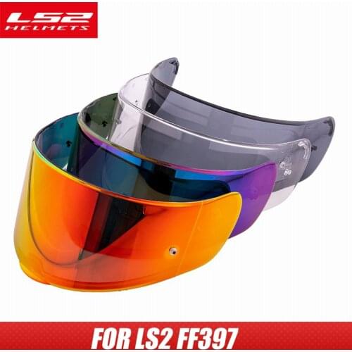 Original LS2 Visors For FF397 Full Face Motorcycle Helmet Replacement Extra Lens Helmet Accessories