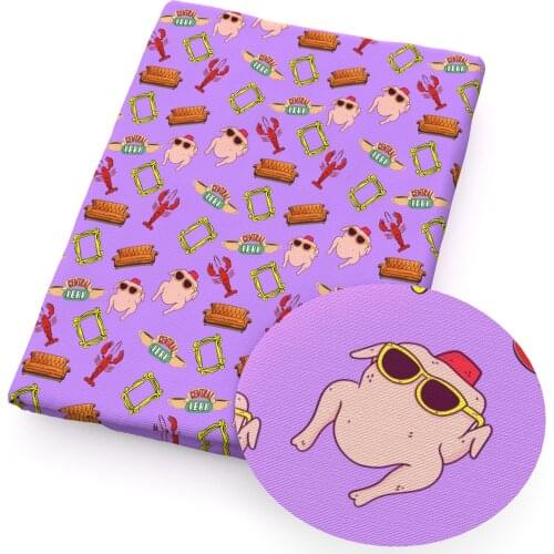 Patchwork Valentines Day Polyester Cotton Fabric for Tissue Sewing Quilting Fabrics Needlework Material DIY Handmade,c15944