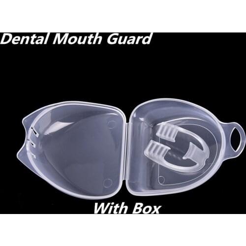 Transparent Bruxism Teeth Grinding Guard Sleep Mouthguard Splint Clenching Protector Tools With Box
