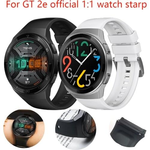 Wrist strap 22mm Accessories for Huawei Watch GT 2e Sport Official band Wristband Replaceable bracelet for GT 2e Silicone strap