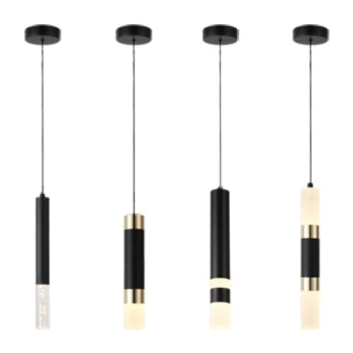 Led Pendant light Dual light sources shine up and down droplight fixture Kitchen Island Dining Room Shop Bar Counter Decoration