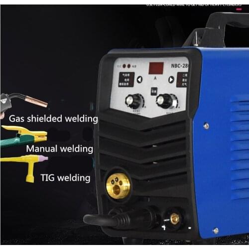 Carbon dioxide gas shielded welding machine / manual welding / TIG welding machine three in one small semi-automatic welding