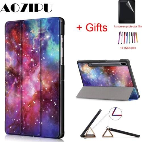 Ultra Slim Case for Samsung Galaxy Tab S6 10.5 SM-T860 SM-T865 2019 10.5" Tablet Smart Stand Cover for Galaxy Tab S6 10.5 Case