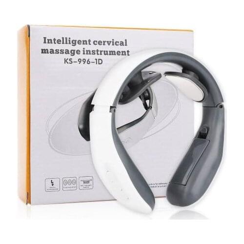Intelligent cervical massager electrostimulator USB charge application neck shoulder back wrist leg foot ABS doll