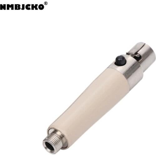 High quality 25pcs/lot Mini xlr 3 pin female to 3.5mm 1/8" stereo female audio Adapter for headset eat