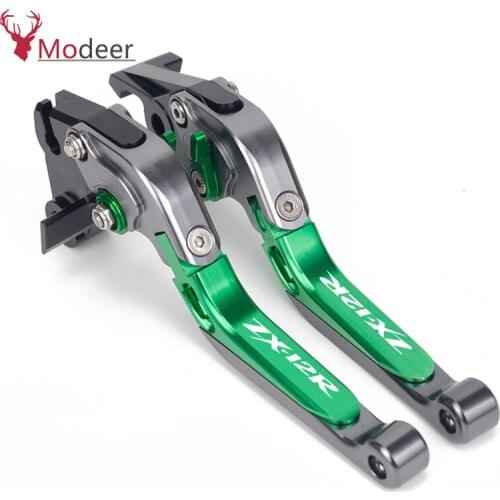ZX12 R Motorcycle New CNC Adjustable Brake Clutch Levers For KAWASAKI ZX12R ZX 12R ZX-12R 2000 2001 2002 2003 2004 2005 ZX 12 R