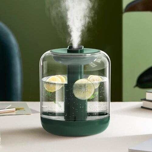 1L Large-capacity Mini USB Humidifier Rechargeable 2000mAh Battery Aroma Essential Oil Diffuser Mist Maker LED Light For Home