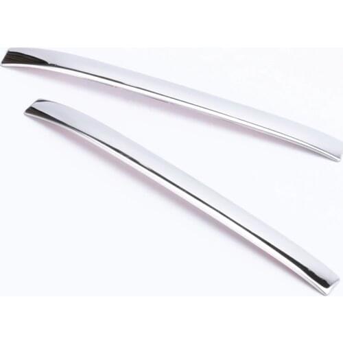2pcs SUS304 Stainless Steel Second Door Handle Trim Car Styling Cover Accessories For Honda freed GB5/6/7/8 2016