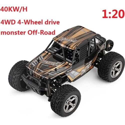 40KM/H 1:20 4WD 2.4G drive monster Off-Road Electric High Speed 45km/h drift High Quality remote truck racing Rc truck