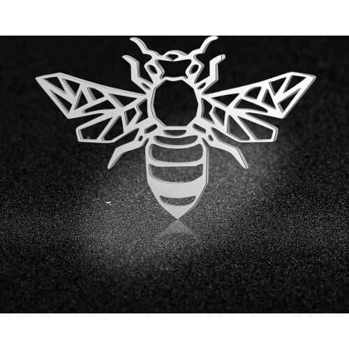 5pcs/lot100% Stainless Steel Large Owl Beetle Bee Penguin DIY Connector Pendants Wholesale AAAAA Quality Fashion Jewelry Pendant