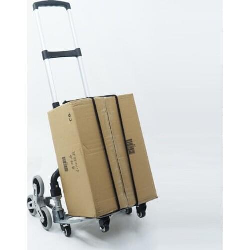 Aluminum Trolley with 6 Large Wheels and 4 Auxiliary Wheels 220 Pounds Capacity