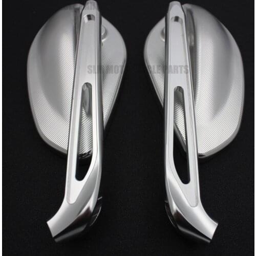 8mm 10mm Motorcycle rearview mirror CNC aluminum cutting case for DUCATI Monster 821 STRIPE / Monster 1200R / Hypermotard 939