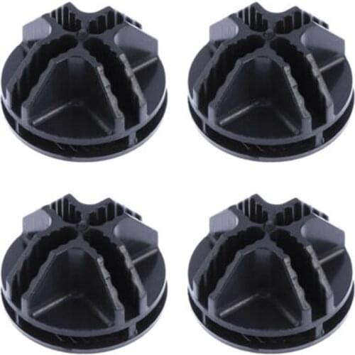 40pcs Plastic Wire Storage Cube Connector Snap Mesh Organizer Grid Closet Clips