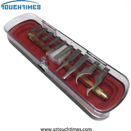 B&R BGA IC Chip Repair Thin Blade Tool CPU Remover Burin for Remove iPhone Processors NAND Flash From Mainboard