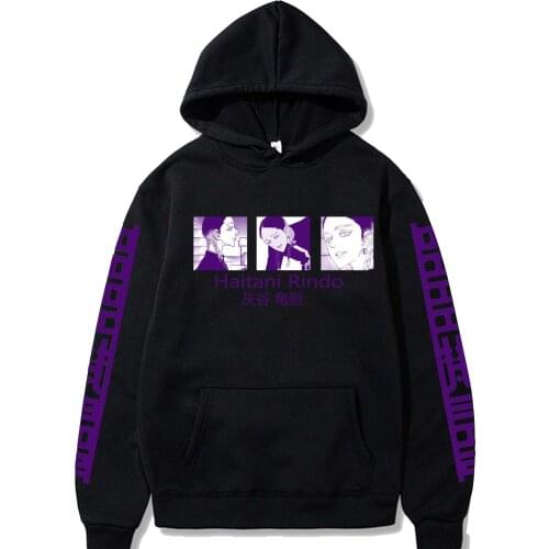 2021 Anime Tokyo Revengers Pullovers Hoodie Long Sleeves Autumn Ran Haitani Clothes Homme