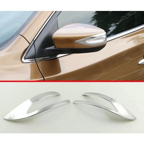 ABS Chrome Car Accessories Side Mirror Trim Rear View Molding For Nissan Sentra 2016 2017
