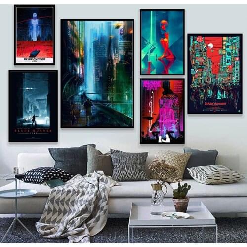 Hot Movie Blade Runner 2049 Posters and Prints Classic Film Gift Canvas Painting Wall Art Picture for Living Room Decor Cuadros
