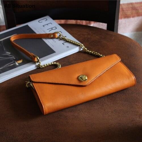 Luxury Mini Shoulder Bag Women First Layer Cow Leather Top End Ladies Vintage Small Baguette Organizer Handbag Phone Bags Purses