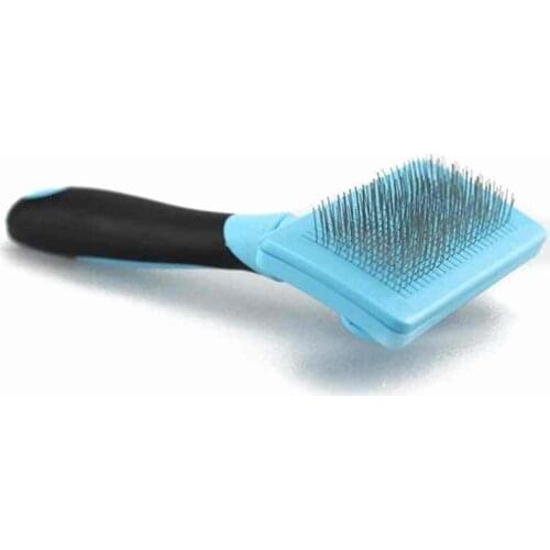 Dog Brush Pet Fur Grooming Brush Dog Cat Hair Comb Self-cleaning Brush For All Size Pets