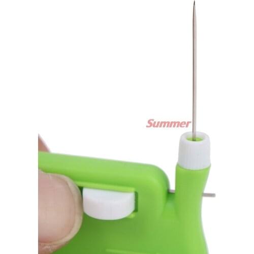 Smart Home Multi-function Automatic Needle Threader with Knife Thread Cutter DIY Cutting Knife Line Sewing Tools Accessories