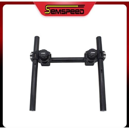 SEMSPEED NMAX 22mm 28mm Motorcycle CNC Handlebar Grips Riser Mounting Kit For Yamaha NMAX 125 NMAX 150 NMAX 155 7/8" or 1 1/8"