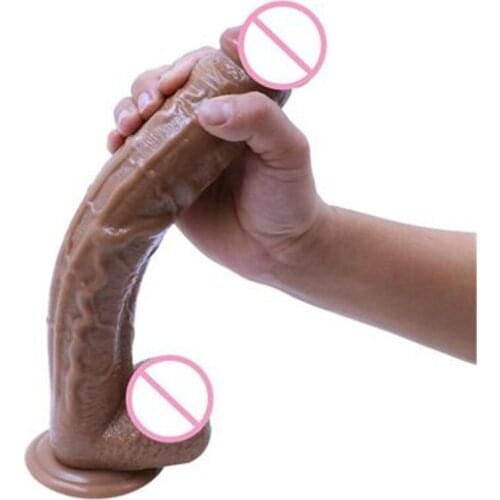 12 "Big Mac dilated anal penis with silicone suction cup thick long penis simulation stallion female masturbation toy