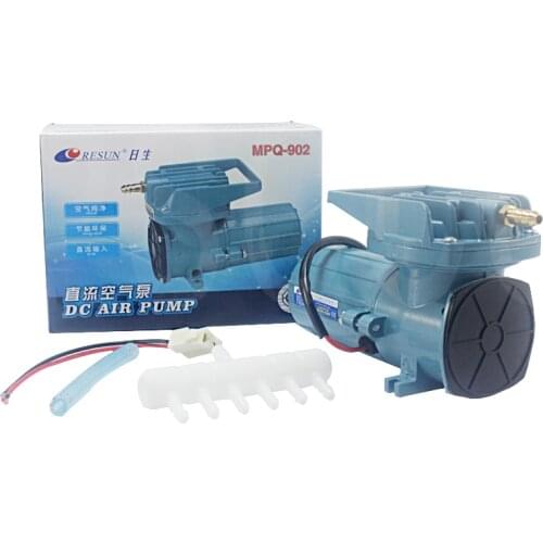 DC12v 18w 30L/min Direct current vehicle air pump. Living sea seafood transportation.Special gas air pump battery Air compressor