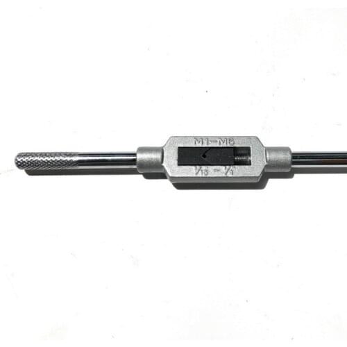 Free shipping of 1pc M1-6/M1-8/M-10 tap wrench screw tap wrench Holder Hand hinge is suitable for M1-M6 hand manual taps