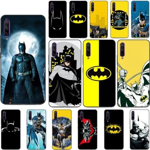 FHNBLJ bat man Phone Case for Huawei Y5 II Y6 II Y5 Y6 Y7 Prime Y7Plus Y9 2018 2019