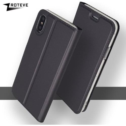 ZROTEVE Cover For iPhone XS Max Case Luxury Wallet Coque For iPhone X XR XS Case Flip Leather Cover For Apple iPhoneX Cases
