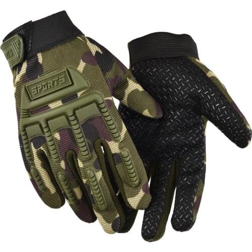 Childrens Outdoor Tactics Gloves Special Military Fingerless Military Shooting Gloves Childrens Tactical Full Finger