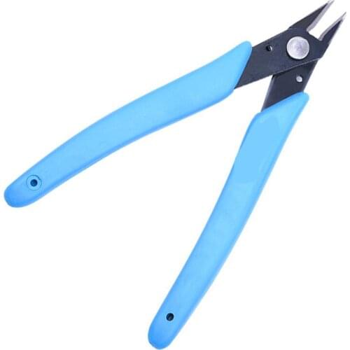 Diagonal Side Flush Cutter Shears Nipper Repair Plier Cutting Wires Metal Chains Nail Art Rhinestones Manicure Tools