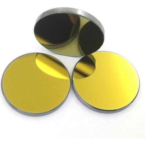 Diameter 15mm, Thickness 3mm, Single Crystal Silicon Laser Mirror, Finish 20-10, Reflectivity 99.8%, Incident Angle 0 Degree