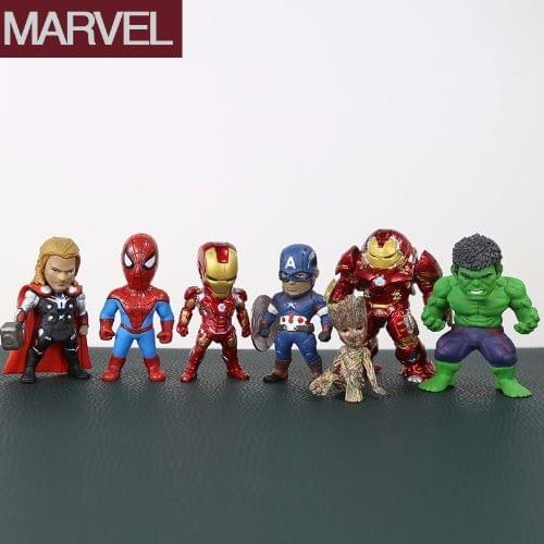 Disney Iron Man Marvel Hulk Car Interior Decorations Air Conditioning Vent Doll