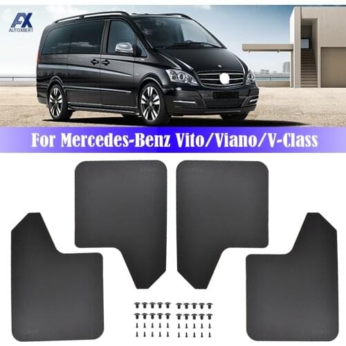 For Mercedes Benz Vito W638 W639 W447 Viano V-Class A45 AMG Sprinter W901 W902 Rally Mud Flaps Mudflaps Splash Guards Mudguards