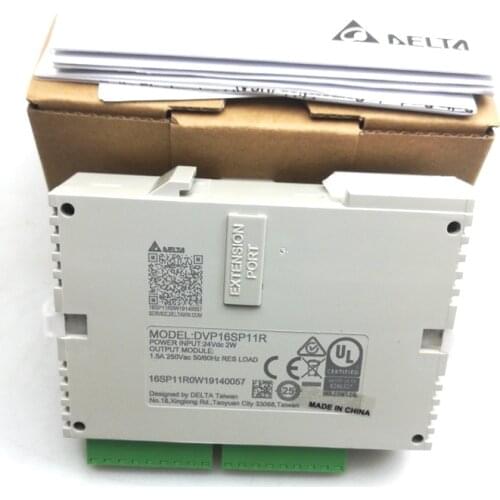 DVP16SP11T DVP16SP11R New Original Programmable Controller PLC SS series Digital Extension Module 8-point 8DI 8DO NPN transistor