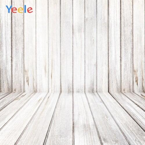 Yeele White Wood Texture Planks Photocall Decor Photography Backdrops Personalized Photographic Backgrounds For Photo Studio