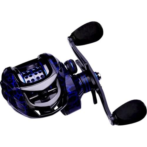 Compact Design Water Drop Wheel Fishing Wheel 7.2:1 High Speed Ratio The Braking Force In 10 Gear Is 10KG New Arrival