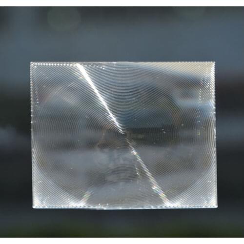 100x70mm Small Optical PMMA Plastic Fresnel Lens Solar Focal Length 100mm DIY Projector Lens Plane Magnifier,solar Concentrator