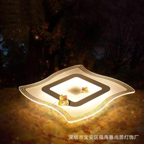 Nordic chandeliers ceiling living room bedroom Living Room Bedside Aluminum Ceiling Ligting kitchen fixtures