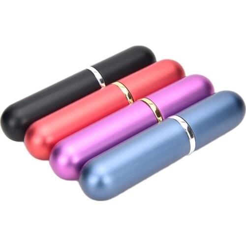 Refillable Portable Traveler Aluminum Spray Atomizer Empty Parfum bottle Mini perfume bottle Wholesale