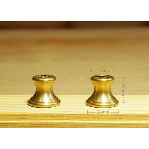 1: 700 Model Ship Display Pedestals 20*24 mm - Brass -middle