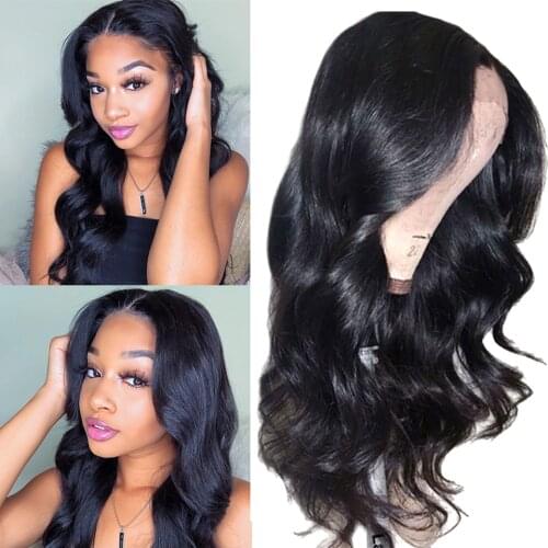 Haever 5x5 6X6 HD Transparent Lace Closure Wig 13X4 Body Wave Lace Front Wig 180 Density Peruvian Lace Wig For Women Human Hair