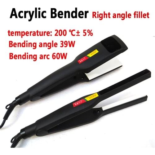 Acrylic Bender Device Channel Letter hot bending machine Arc/Angle Shape Bender Tool 1 pair + 10cm tube bender