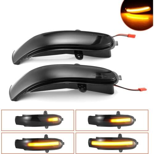 Rearview Mirror Light For Mercedes-Benz C W203 C T-Modell (S 203) CL203 rearview mirror steering light streamer lamp smokedshell