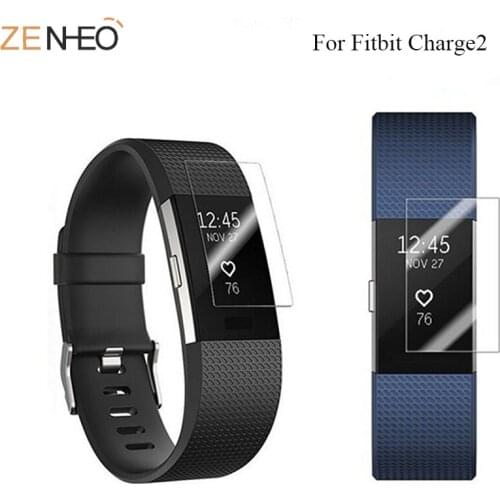1/2/5/6pcs HD Frosted Protective film For Fitbit Charge 2 Watch Screen Protector Accessories For Fitbit Charge 2 scratch film